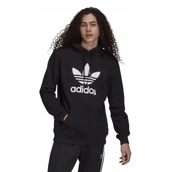 Pánská Mikina adidas Originals H06667 Trefoil Černá M