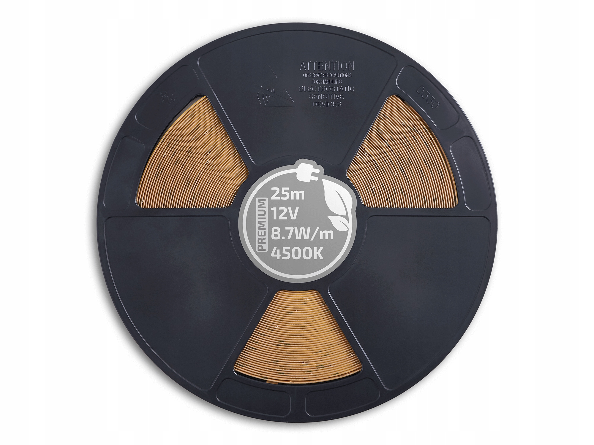 Led pásek Cob 25 m 12V Neon Světelná linka Neutrální 480LED