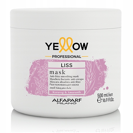 

Alfaparf Yellow Liss Maska prostująca z keratyną