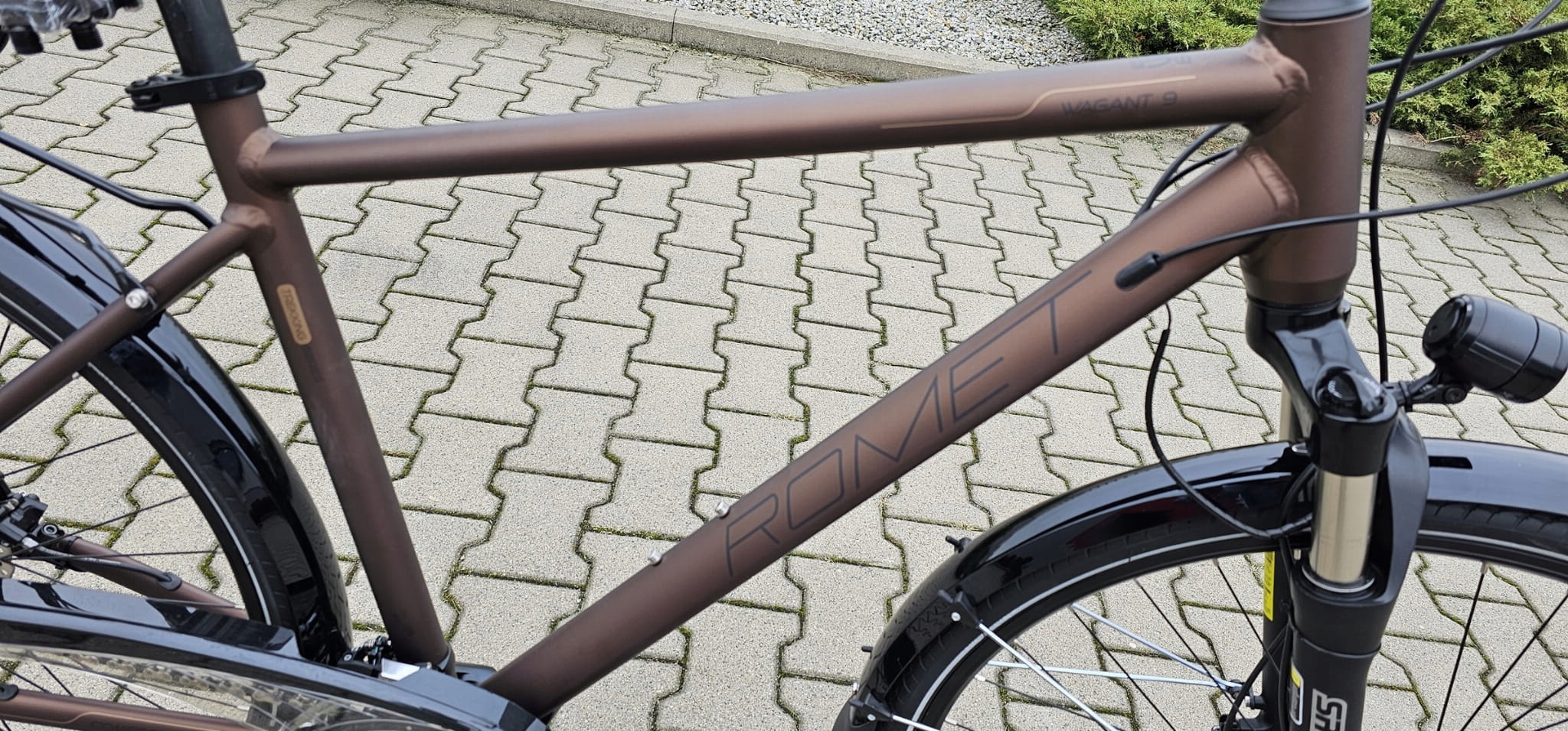 ROMET WAGANT 9 2023 brązowo-czarny M-19" ROWER-SPORT_PL Model WAGANT 9 2023