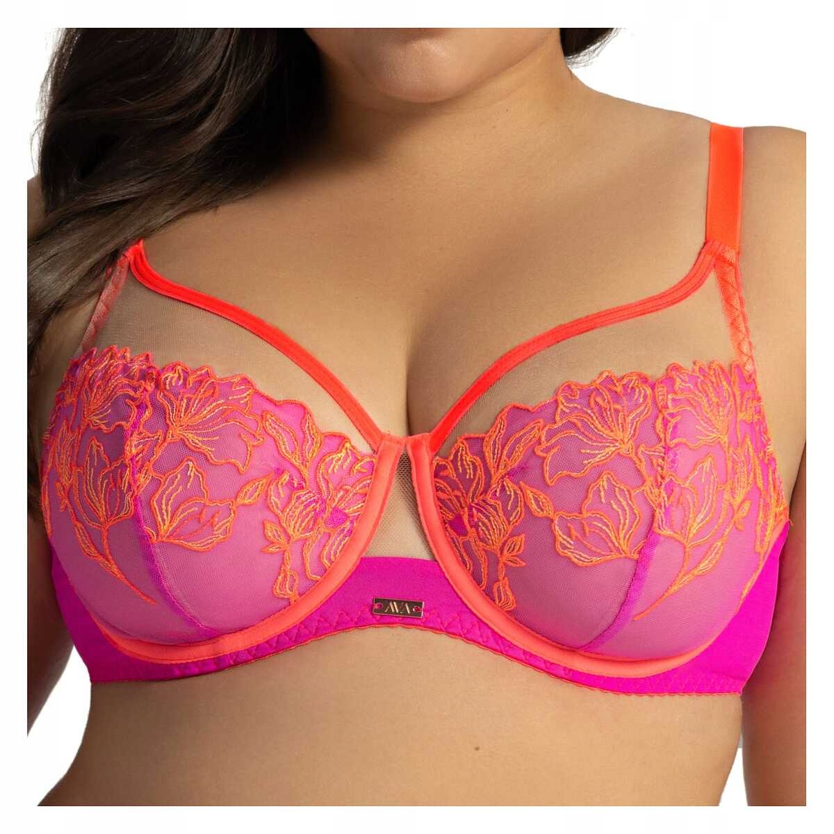 Ava Podprsenka měkká podprsenka krajka Flamingo 2162 glowing 105B