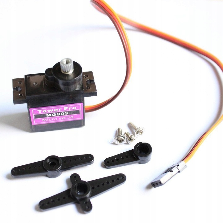 

Serwo Servo Mikro MG90S 1,8kg/2,2kg
