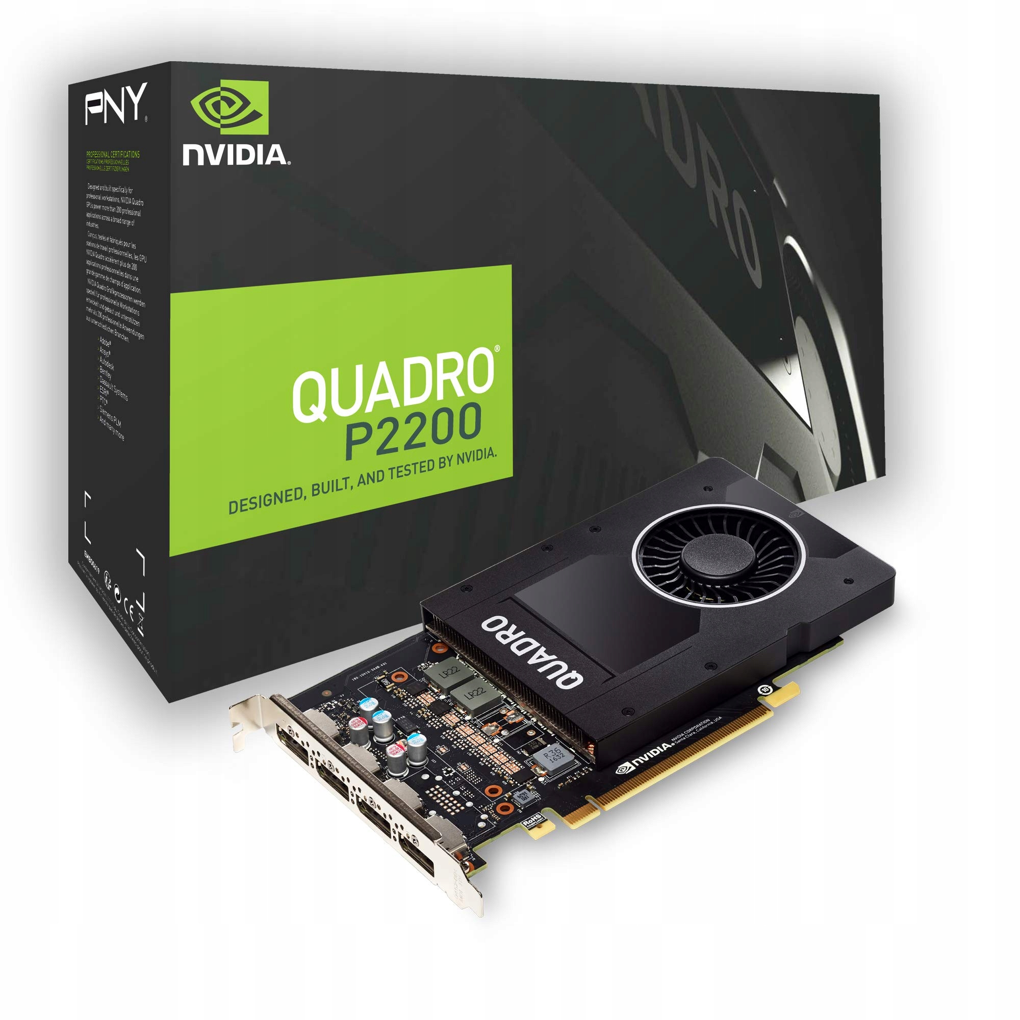 Karta graficzna PNY Nvidia Quadro P2200 5 GB 4xDP w Września