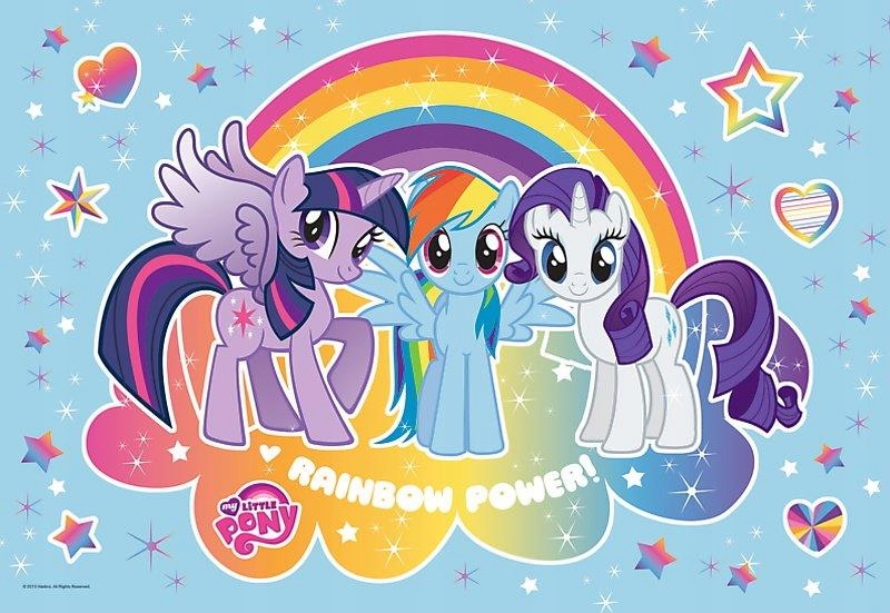 

Puzzle 15 Magic Decor Kucyki Pony Trefl 14605