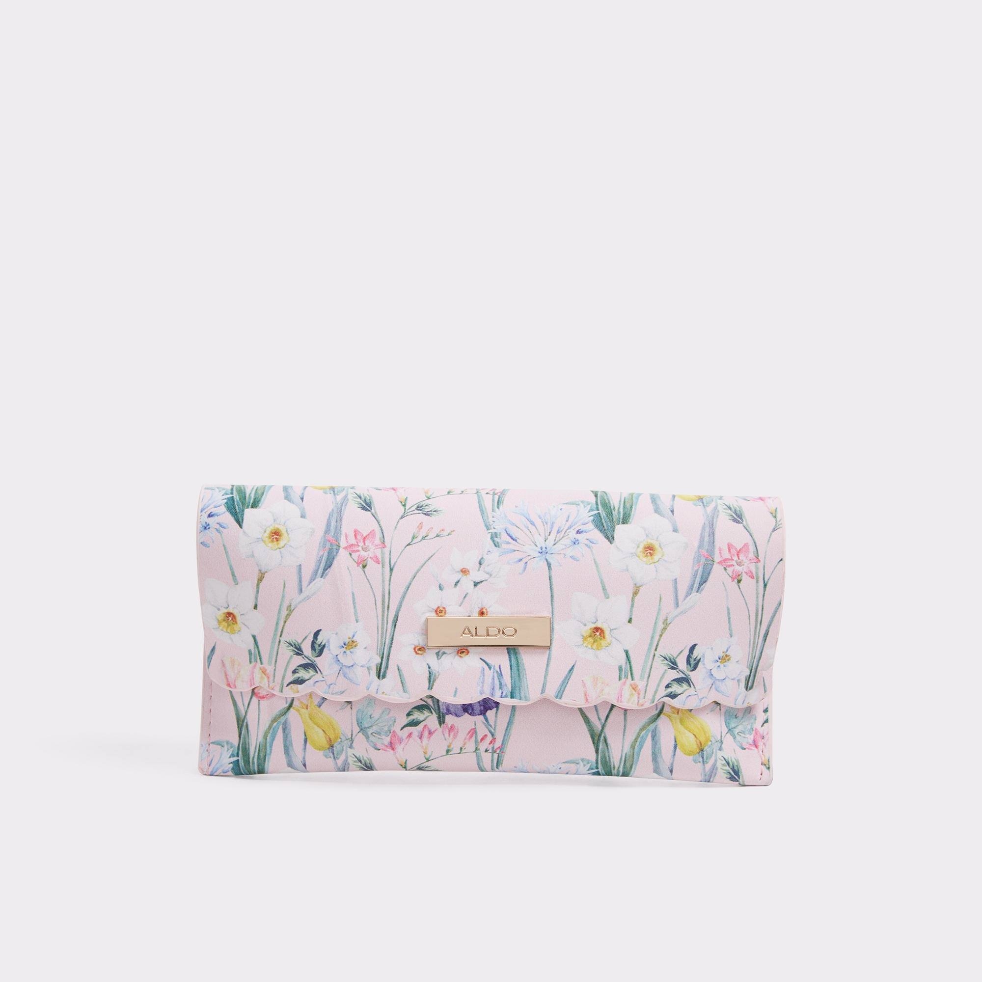 ALDO ETUI NA OKULARY W KWIATY RÓŻOWA Z LOGO 1PJO