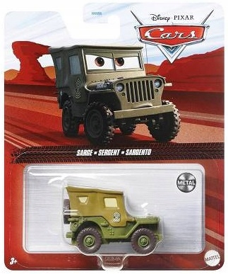 KAMASZ Sierżant Sarge z Radiator Springs Auta Cars