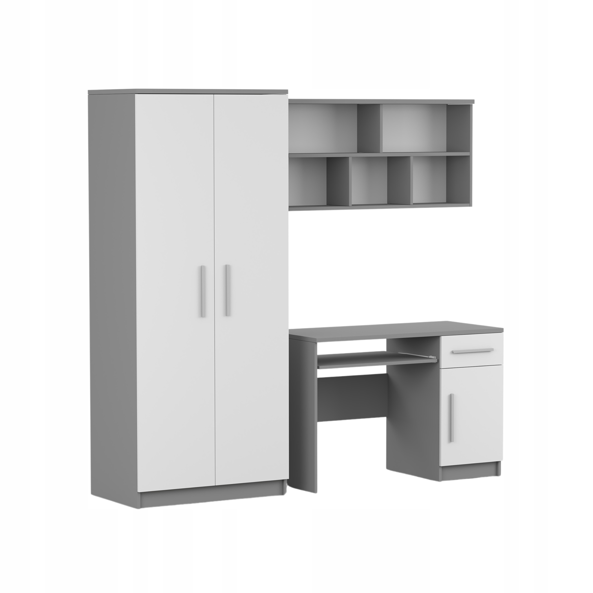 Set dětského nábytku Pro Mládež Omega Bis II 6/8/9 Šedý/bílý Výrobce