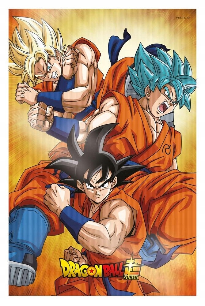 Dragon Ball 3D plakát Champa Goku 38 x 58 cm