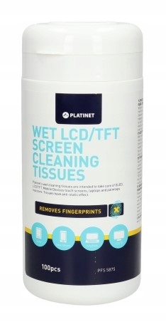 

Chusteczki do czyszczenia ekranów Lcd/tft Platinet
