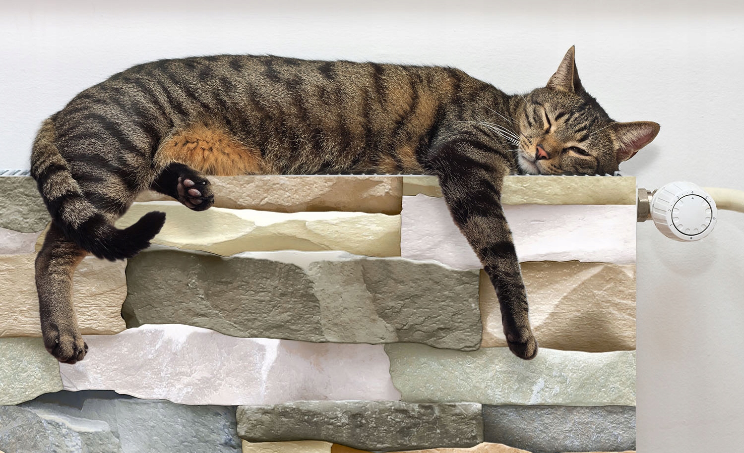 MAGNES MATA MAGNETYCZNA NA KALORYFER 120x60 CEGŁA FOTOTAPETA Materiał mata magnetyczna