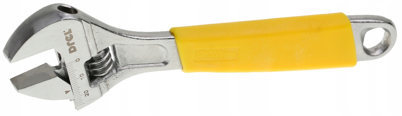 

Klucz Nastawny Szwed 200 mm Szwedzki 8" Drel