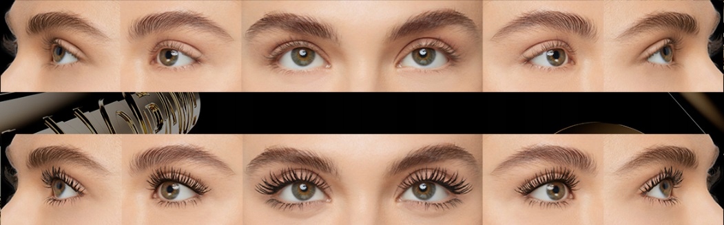 PANORAMA VOLUME MILLION L'Oreal Lashes Tusz Czarny Do Rzęs Pogrubiający X2 Szczoteczka silikonowa