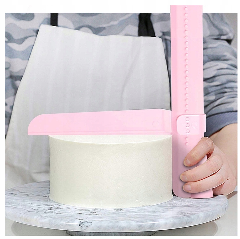 Regulowany Skrobak Kątowy Packa do Kremu Mas Tortu Stan opakowania oryginalne