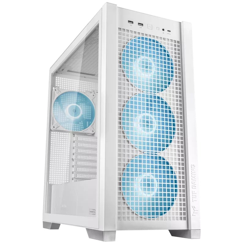 Asus case Tuf Gaming Case (GT302) Tg, Mid Tower, 4x 140mm Argb Fan, …