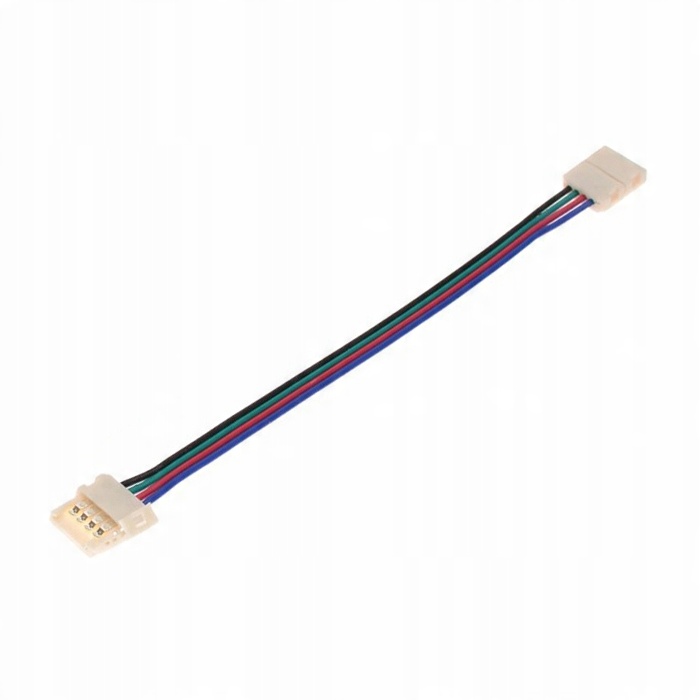 

Złączka Taśmy Led Rgb zatrzask dwustronny przewód