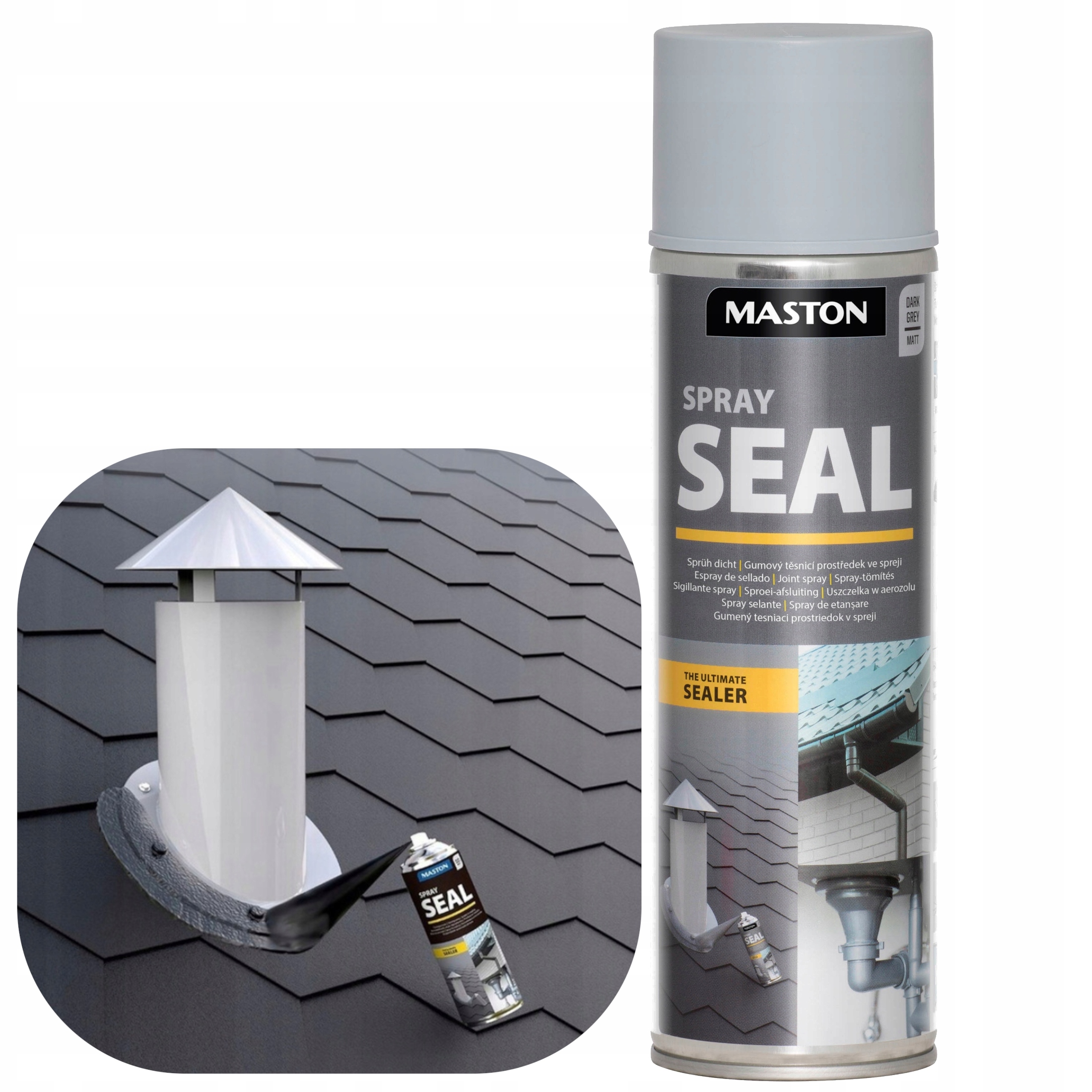 

Spray Seal uszczelniająca guma w spray Szary