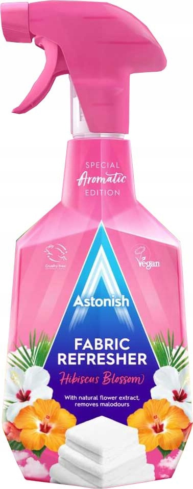 

Astonish Płyn do odświeżania tkanin Hibiskus 750ml