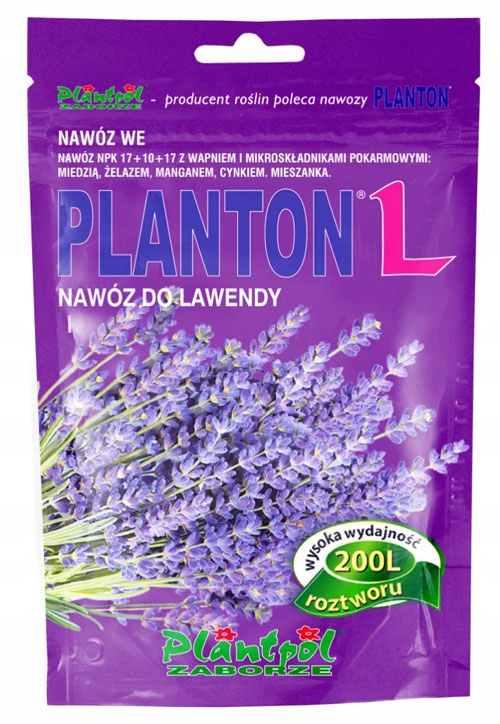 

Nawóz rozpuszczalny do Lawendy Planton L 200g