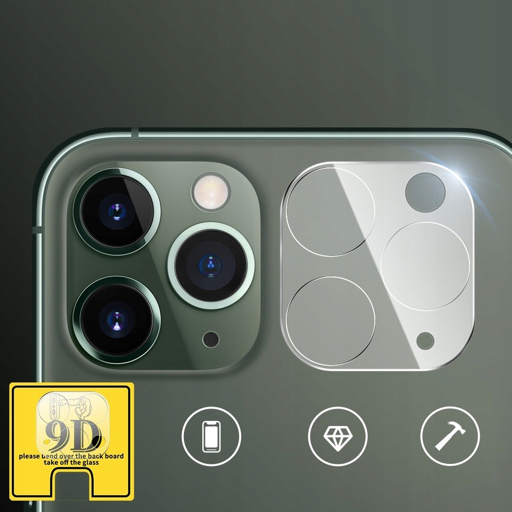 Szkło Hartowane na Cały Aparat iPhone 11 Pro Max