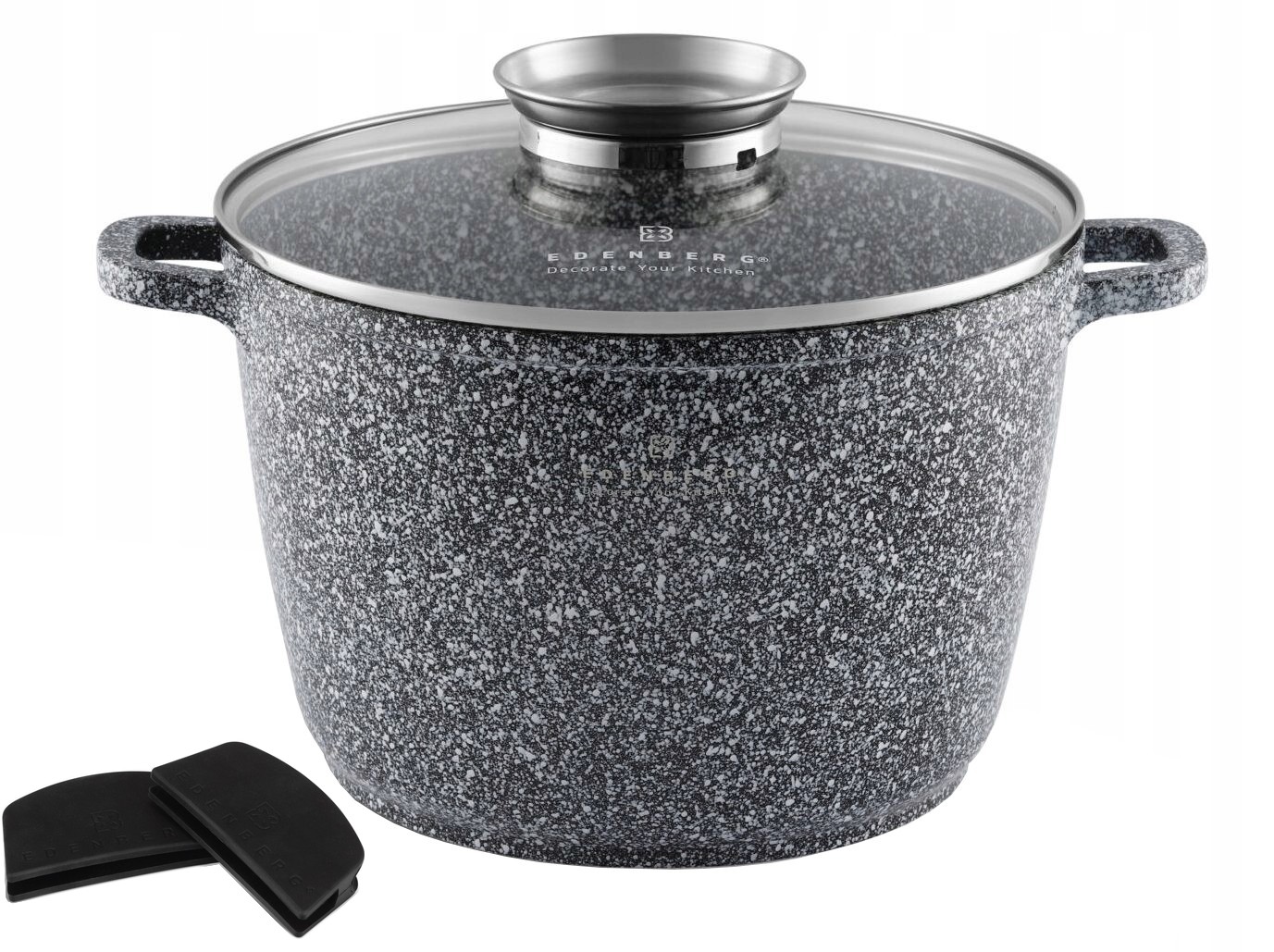 

Garnek 6,2 L Powłoka Marmurkowa 24cm Indukcja Gaz