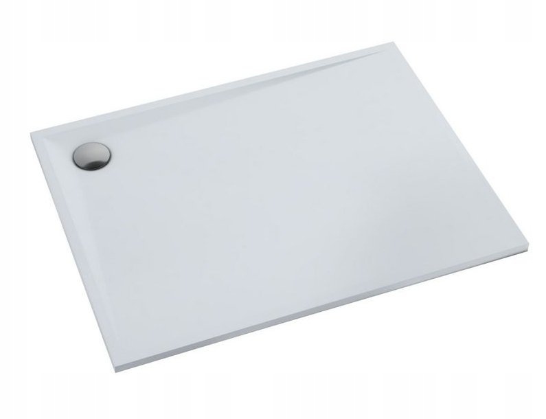 Obdélníková sprchová vanička Etrusco Stabilsound+ 80x100x3
