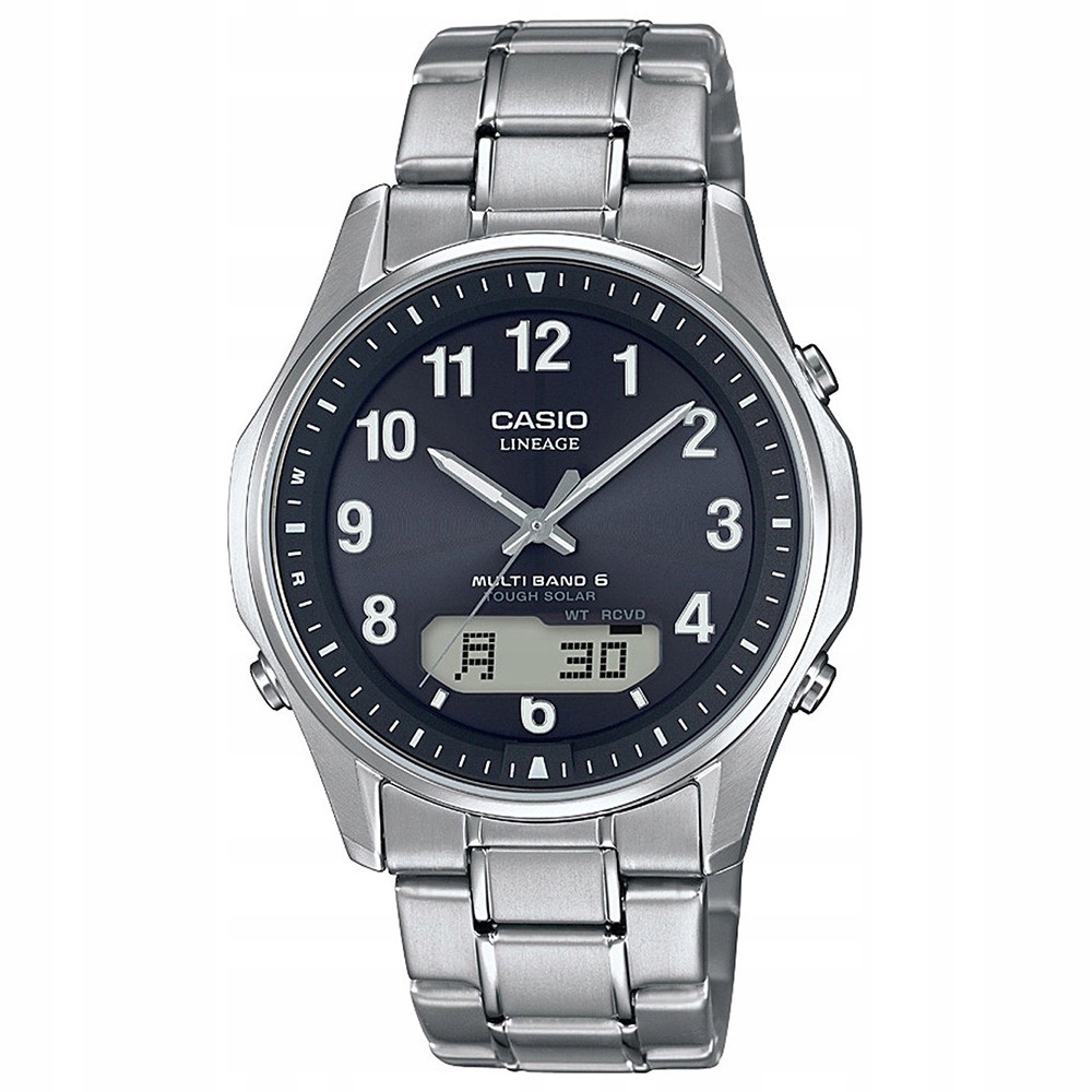 Pánské Hodinky Casio LCW-M100TSE-1A2ER stříbrné