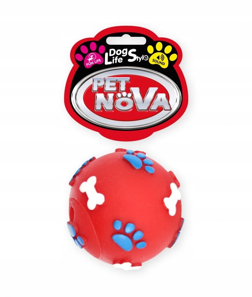

Pet Nova zabawka dla psa Piłka w łapki 6cm