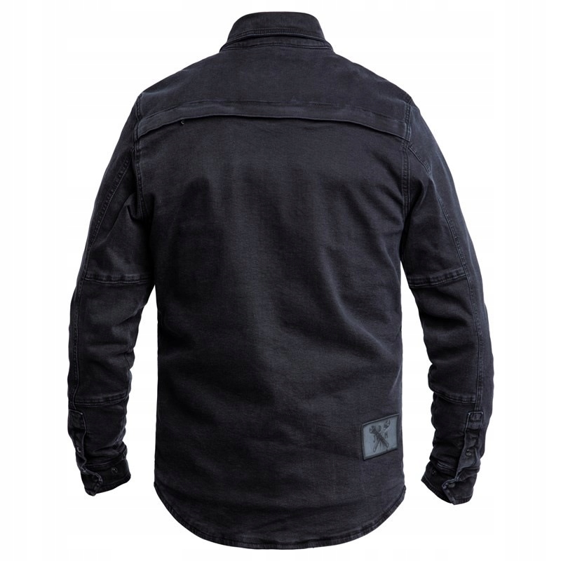 Koszula Jeansowa John Doe Motoshirt Black Rozmiar XS