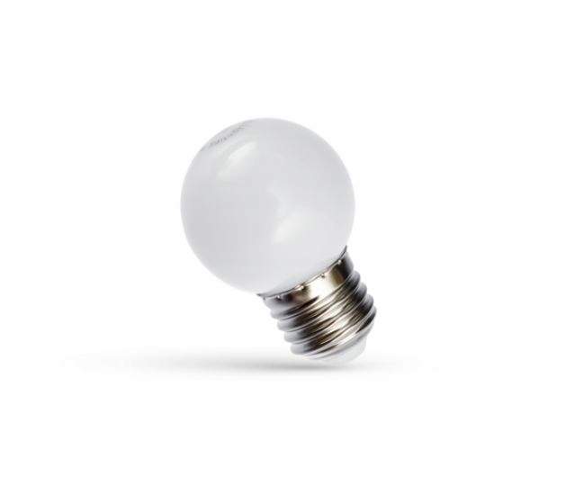 

Kulka Led 1W Gwint E27 Biała taras balkon