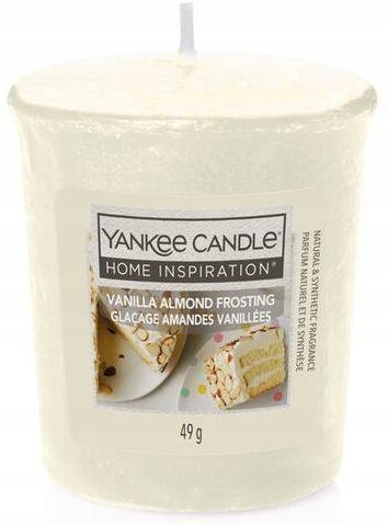 

Yankee Candle Świeca Vanilla Almond Frosting 49g