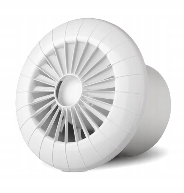 Stropní Koupelnový Ventilátor Fi 100 S Hygrostatickým Senzorem Vlhkosti