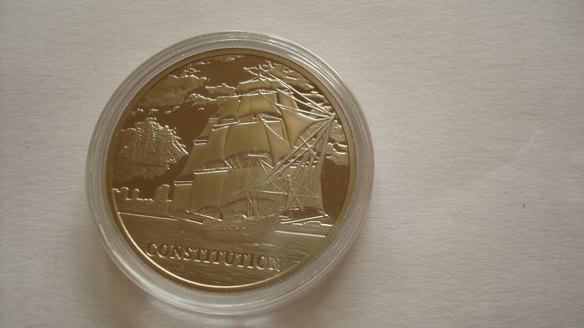 Moneta Białoruś 1 rubel 2010 Constitution