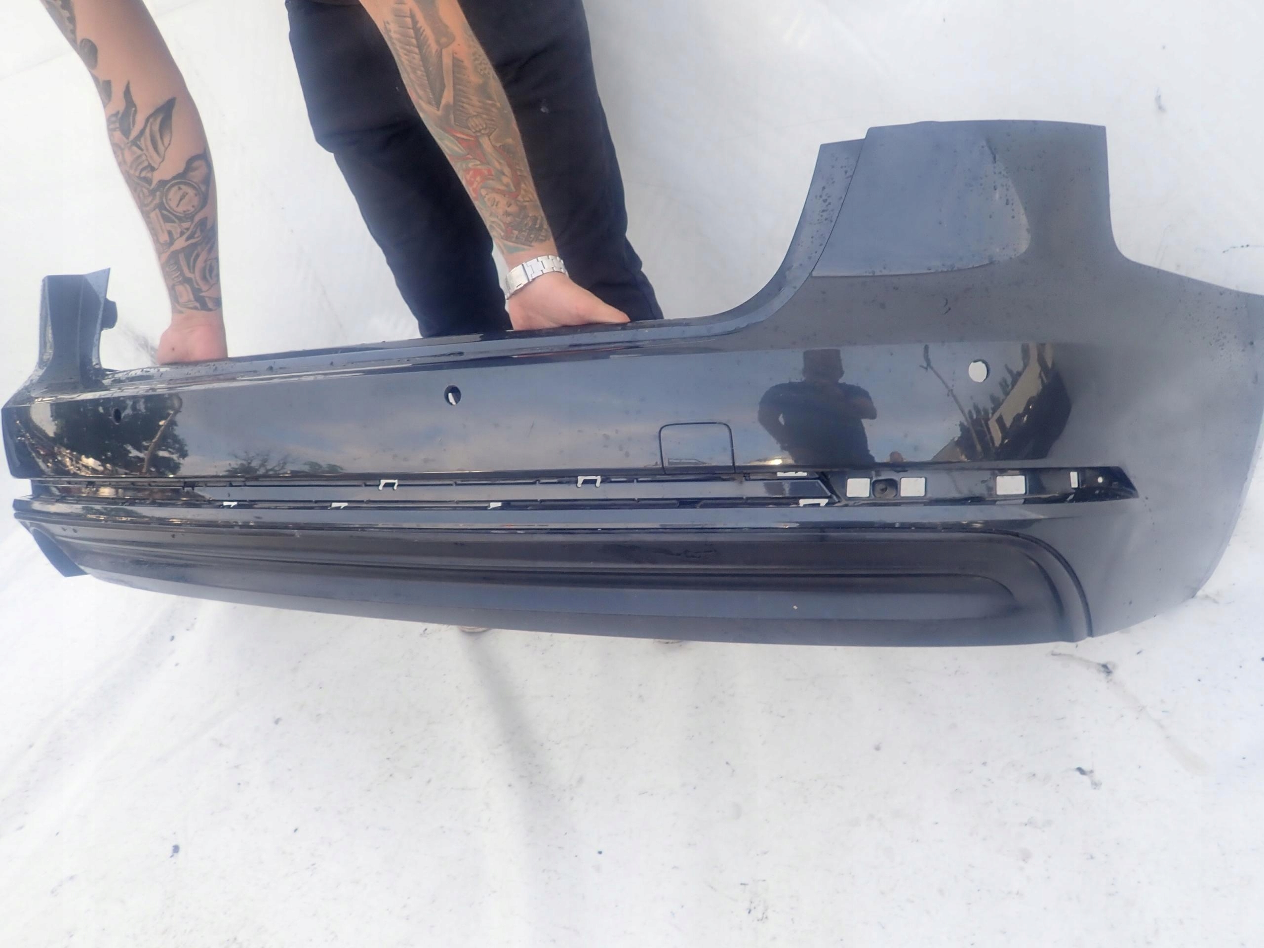 AUDI A4 B9 8W KOMBI S-LINE 15- bumper rear part PDC