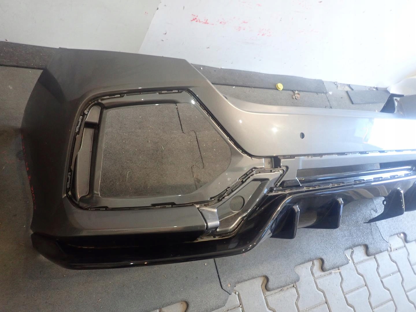 bumper rear part rear HONDA CIVIC X 2017- TYPE R