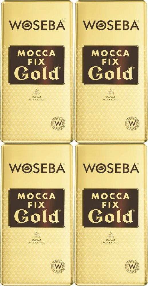 Woseba mocca fix 500g kawa mielona x4