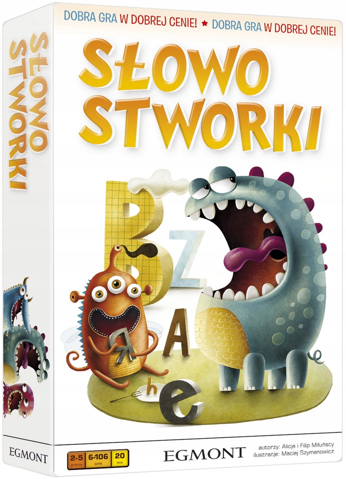 Słowostworki Gra rodzinna Wiek 6+ Egmont