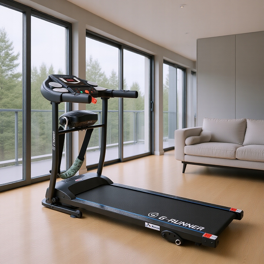 G-RUNNER 400 ЕЛЕКТРИЧНИЙ МАСАЖЕР ДЛЯ БІГОВОЇ ДОРІЖКИ HOME AUX AUX СКЛАДНИЙ