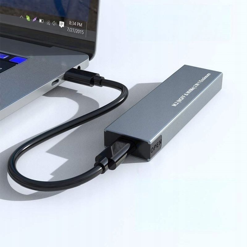 Obudowa M.2 NVMe SATA PCIe SSD do USB USB-C Gen2 Producent WulkanCenPL