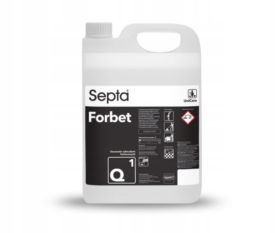 

Czyszczenie Pobudowlanych Septa Forbet Q1 5L