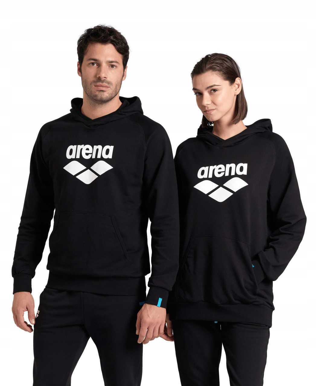 Mikina Arena Arena Hooded Sweat Graphic Černý S