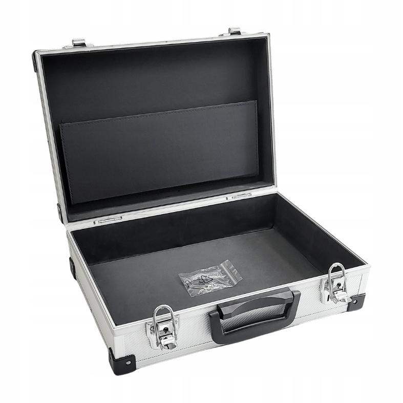 Střední hliníkový kufr 380x260x120 mm