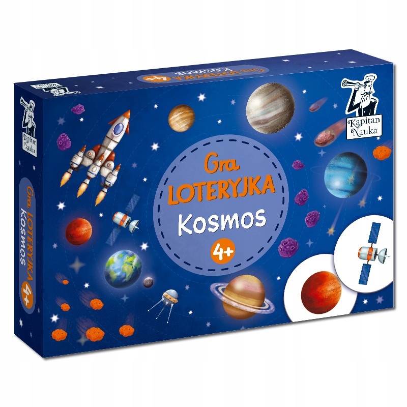 

Gra Loteryjka Kosmos 4+ Kapitan Nauka