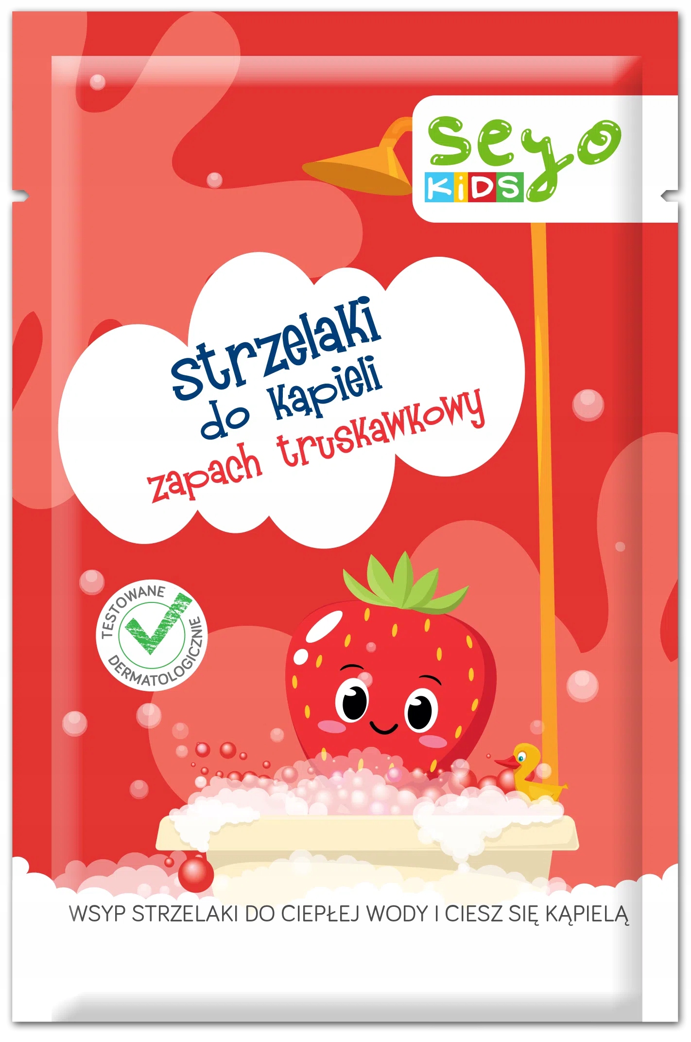 SEYO KIDS STRZELAKI DO KĄPIELi TRUSKAWKA 30G