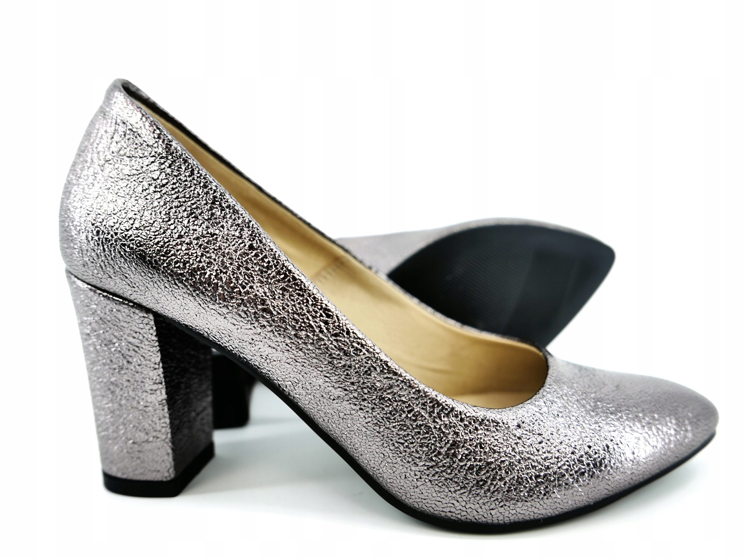 Aga But Polské Dámské Grafitové Lodičky R41