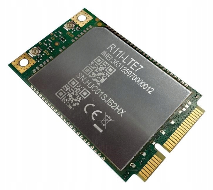 MikroTik R11e-LTE7, miniPCIe CAT7 Lte karta R11e-LTE7