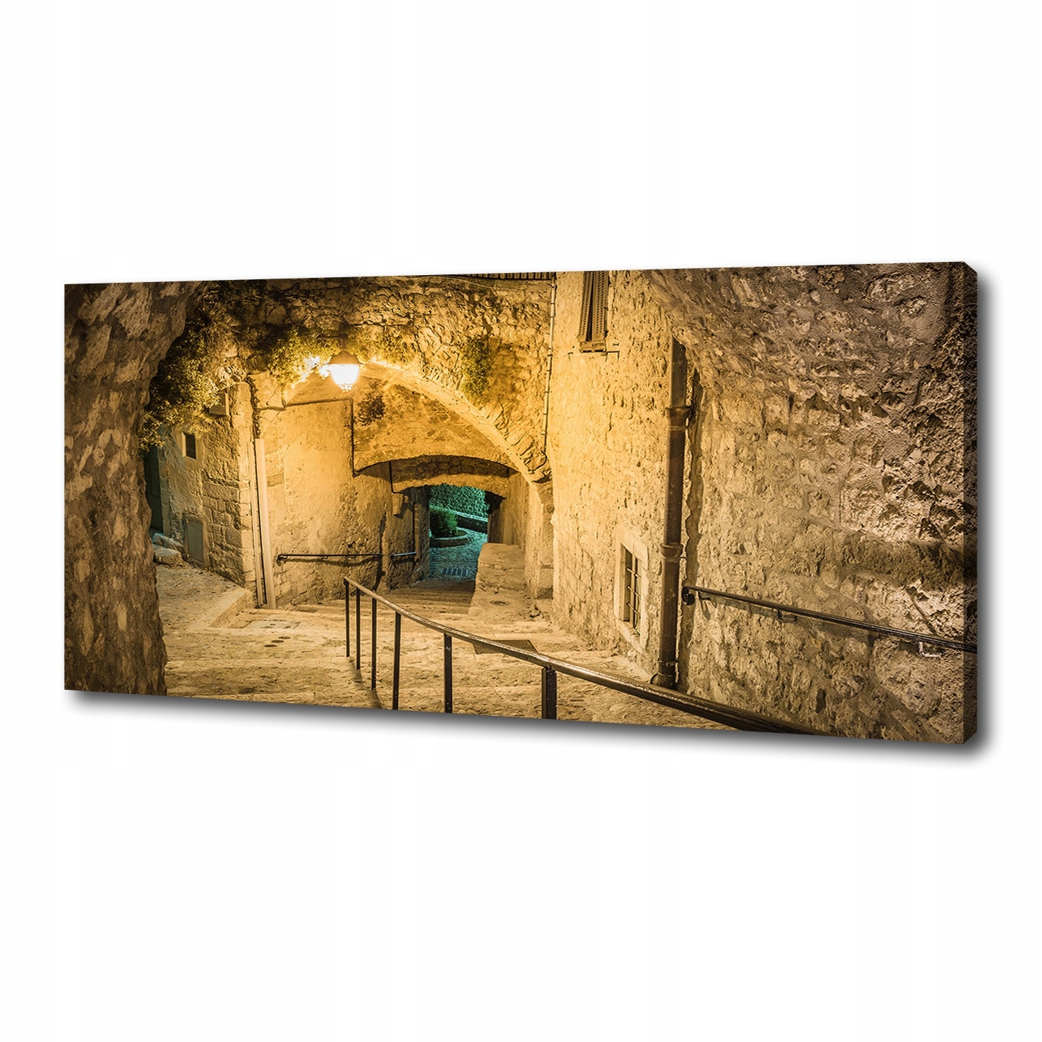 

Foto obraz na płótnie Peille nocą Francja 125x50cm