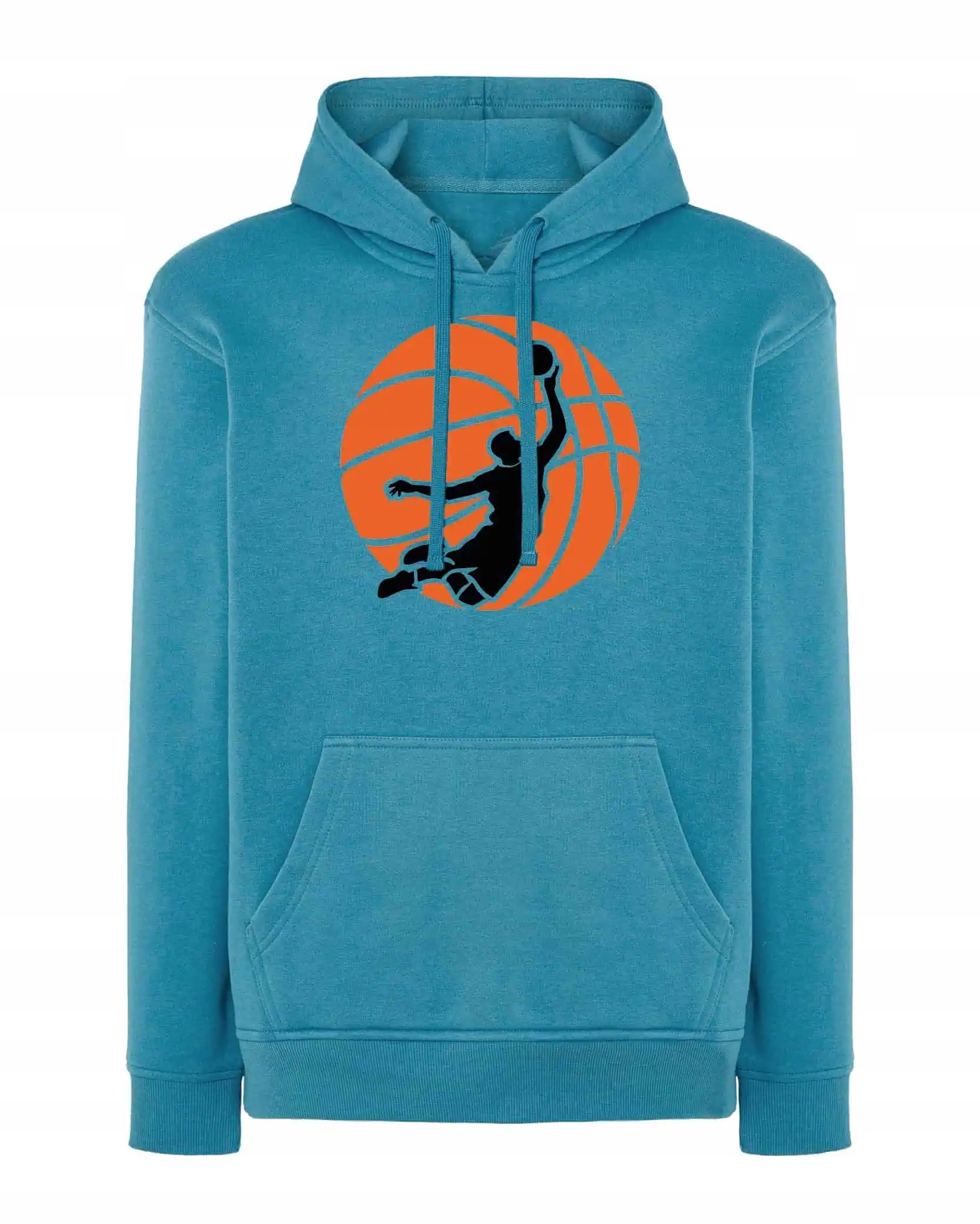 Mikina Basketbal Streetwear Nba Basketball Tréninková Hřiště Modrá XL