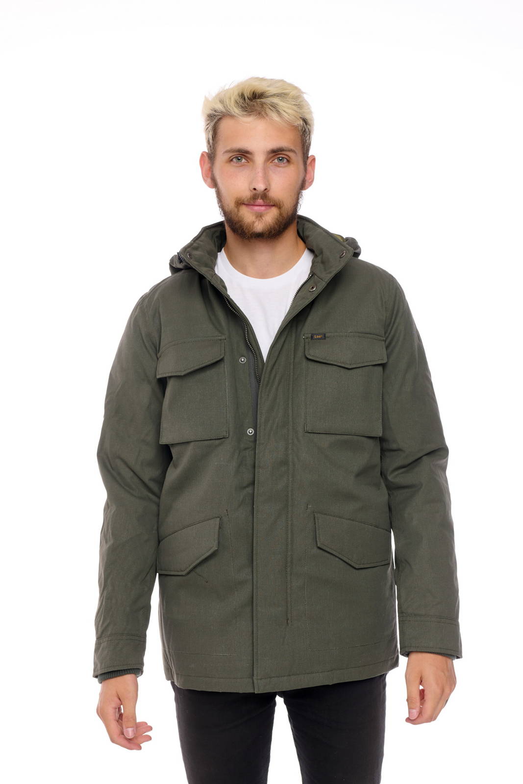 

Lee Winter Field Jacket Serpico Green L86SVPOJ L