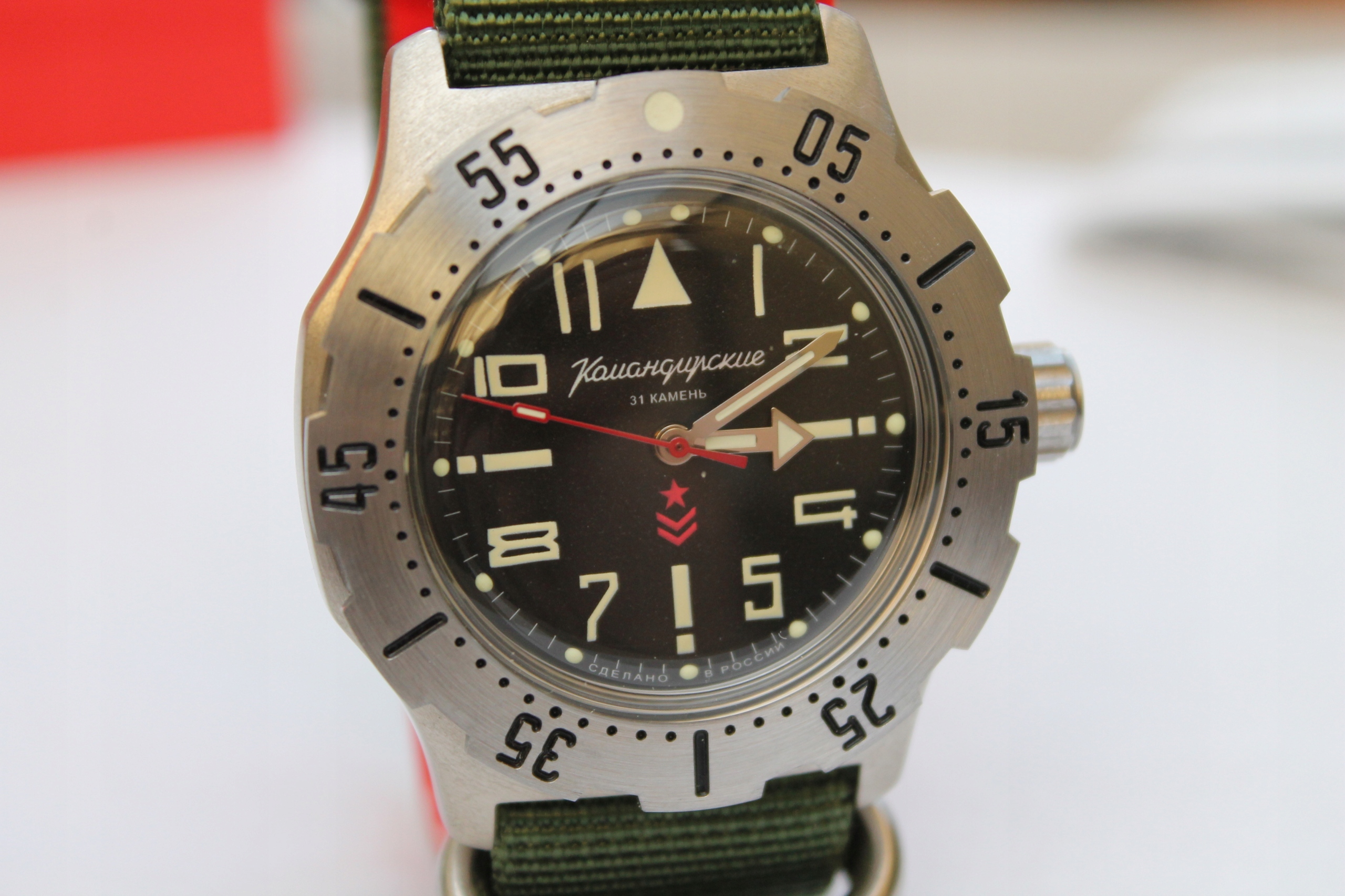 Wostok Vostok K-35 Ocel Automat Nový 350747