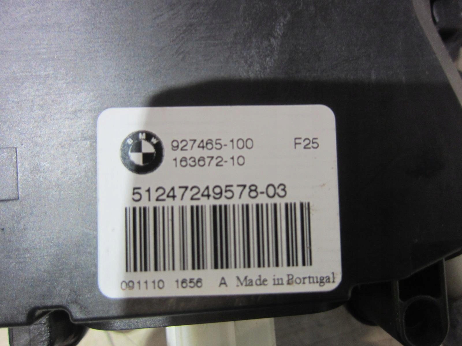 BMW X3 F25 lock DOCIAG bonnet boot 7249578